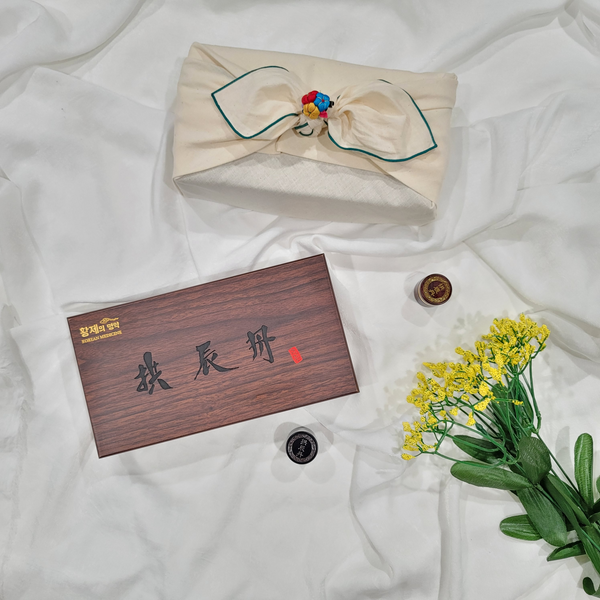 HUMAN HERB GONGJINDAN 휴먼 침향 공진단 - WOODEN CASE